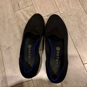 Black Rothy Loafers